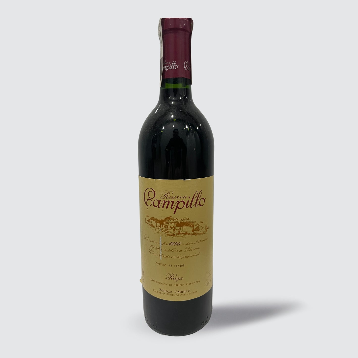Bodegas Campillo Reserva 1995 Rioja Old Vintage Red Wine