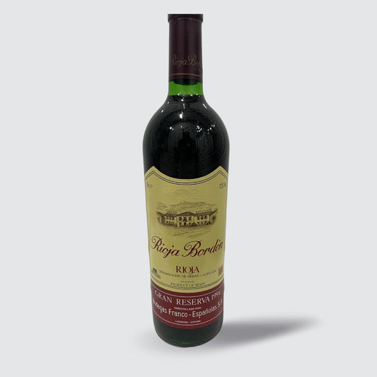 Bodegas Franco-Espanolas Bordon Gran Reserva 1994 Rioja Old Vintage Red Wine
