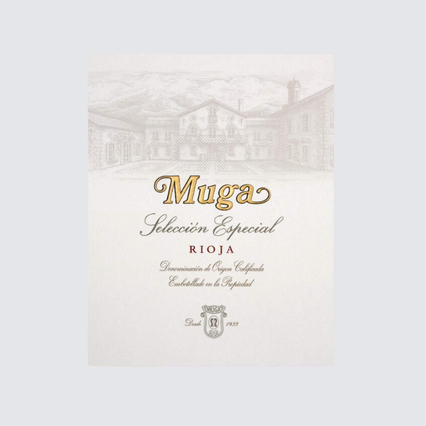 Bodegas Muga Reserva Seleccion Especial 2016 Rioja Red Wine label
